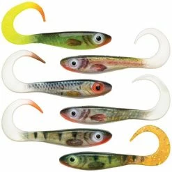 Abu Garcia Svartzonker McPerch Curly Lure Silikonske Varalice