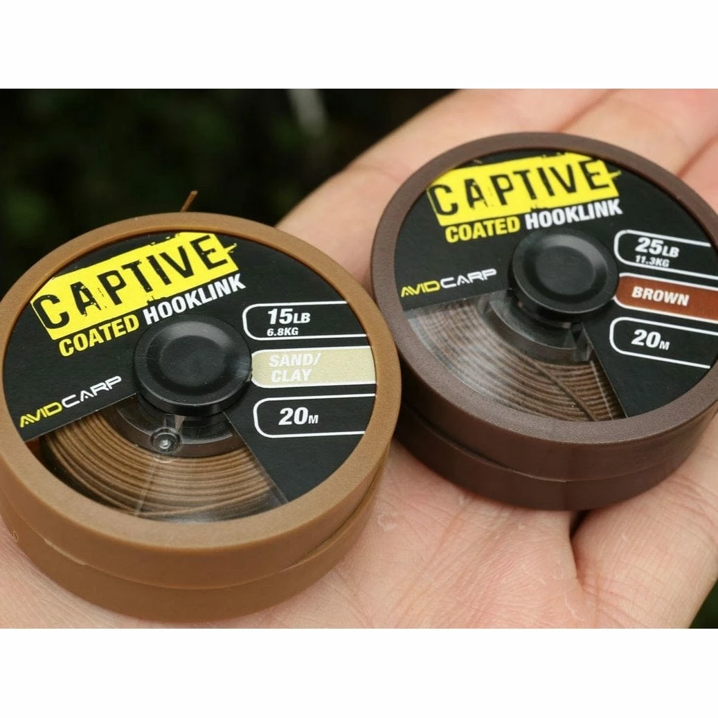 Avid Carp Captive Coated Hooklink 3 Avid Carp Captive Coated Hooklink