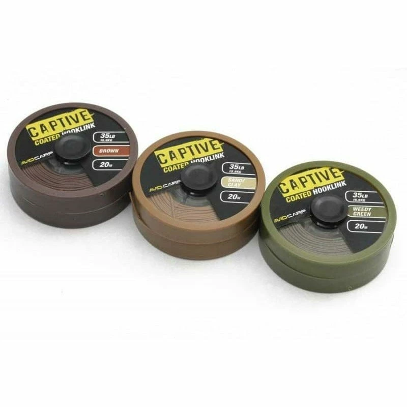 Avid Carp Captive Coated Hooklink 4 Avid Carp Captive Coated Hooklink