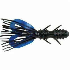 Berkley Power Bait Zestail 10cm Black Blue Fleck 6pcs - 1485626