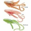 Silikonske Varalice Berkley PowerBait Micro Sparkle Nymph ChartreuseScales 2.5cm