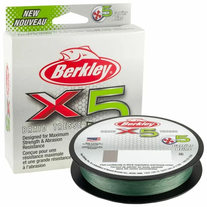 Berkley X5 Braid 150m Flame Green 3 Berkley X5 Braid 150m Flame Green
