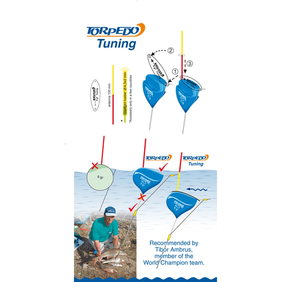 Pribor Za Plovak CRALUSSO Torpedo Tuning 4 Pribor Za Plovak CRALUSSO Torpedo Tuning