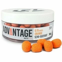 Daiwa Advantage Baits Semi Buoyant Natural 8/10mm Hrana Za Ribe