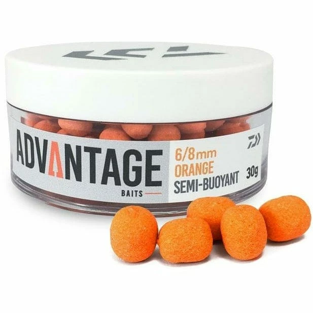 Daiwa Advantage Baits Semi Buoyant Red Krill 6/8mm 5 Daiwa Advantage Baits Semi Buoyant Red Krill 6/8mm