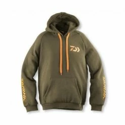 DAIWA D-Vec Hoodie Olive/Orange Odjeća I Obuća
