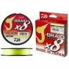Najlon, Strune Sajle DAIWA J-Braid GRAND X8 135m Yellow