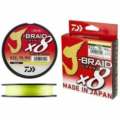 Najlon, Strune Sajle DAIWA J-Braid GRAND X8 135m Yellow