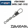DAIWA N'ZON DOUBLE SWIVEL SNAP SIZE 10 1 DAIWA N'ZON DOUBLE SWIVEL SNAP SIZE 10