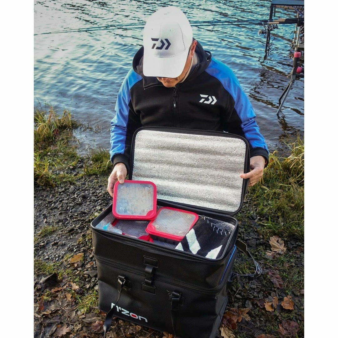 DAIWA N'ZON EVA Double Bait Bag 4 DAIWA N'ZON EVA Double Bait Bag