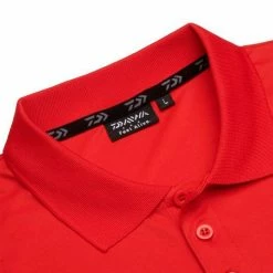 DAIWA Polo Shirt Red Odjeća I Obuća