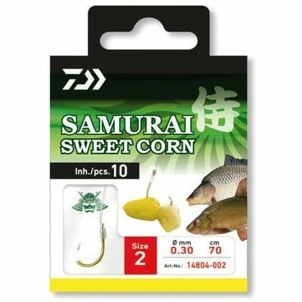 DAIWA SAMURAI Sweet Corn Hooks Udice I Najlon 3 DAIWA SAMURAI Sweet Corn Hooks Udice I Najlon
