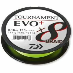 DAIWA TN X8 Braid EVO+ 270m Chartreuse Najlon, Strune Sajle