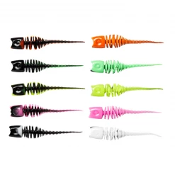 DAM Effzett Garlic Trout Lure 6cm 10pcs Silikonske Varalice