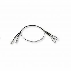 DAM EFFZETT Coated Core7 Sping Leader Black 40cm / 11kg / 2pcs Najlon, Strune Sajle