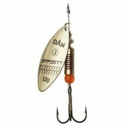 DAM EFFZETT Predator Spinner 3g #0 Gold Metalne Varalice