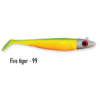 Delalande BTE Swat Shad 13cm 30gr Fire Tiger Silikonske Varalice 3 Delalande BTE Swat Shad 13cm 30gr Fire Tiger Silikonske Varalice