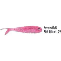 Delalande Buster Shad 7cm Pink Glitter