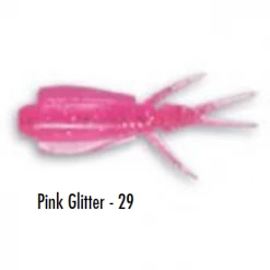 Silikonske Varalice Delalande Scarabait 4.5cm Pink Glitter