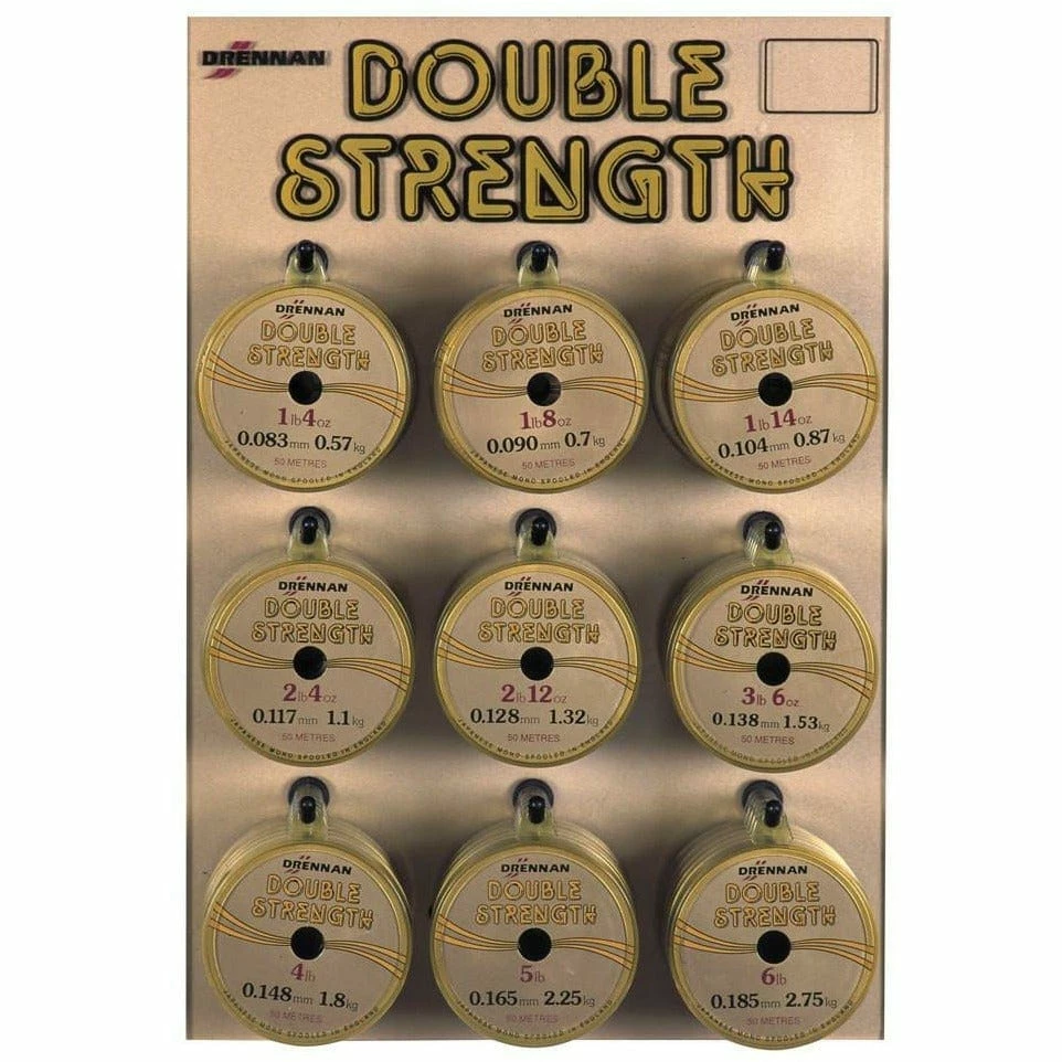 Udice I Najlon DRENNAN Double Strength 50m 4 Udice I Najlon DRENNAN Double Strength 50m