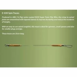 Najlon, Strune Sajle DRENNAN E-SOX Spin Trace 28lb (35cm)