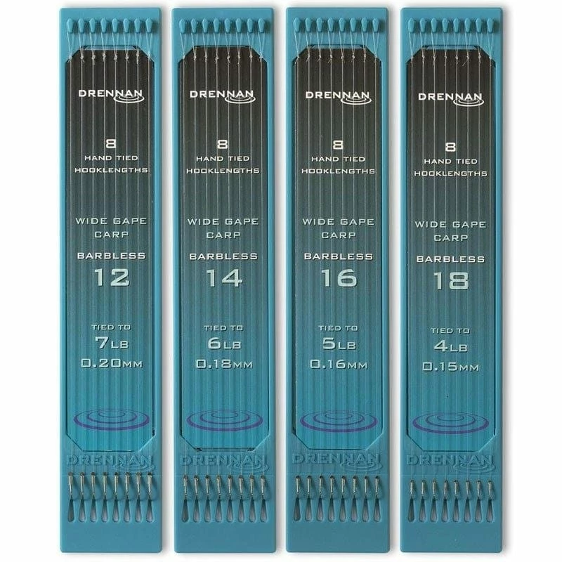 Udice I Najlon Drennan Hooklength Plate 6" - Wide Gape Carp 3 Udice I Najlon Drennan Hooklength Plate 6" - Wide Gape Carp