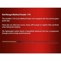Štapovi DRENNAN Red Range Method Feeder 11ft