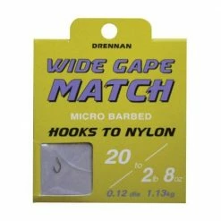 Drennan Wide Gape Match Navezane Udice I Najlon