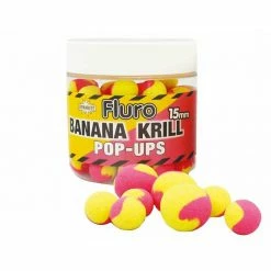 Dynamite Baits Pop Up Mamci Dynamite Bait Krill & Banana Fluro Two Tone Pop-Up 15mm