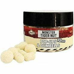 Dynamite Baits Dynamite Bait Monster Tiger Net Fluro White Pop-Up & Dumbells - 10mm