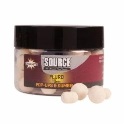 Pop Up Mamci Dynamite Baits Source White Fluro Pop Ups And Dumbells 10mm