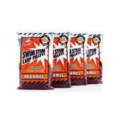 Match Pelete/boile/dumbells Dynamite Baits Swim Stim Red Krill Pellets 1mm 900g
