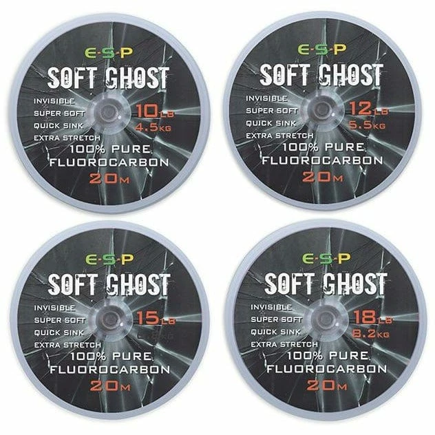 Fluorocarbon ESP Soft Ghost 15lb 20m 3 Fluorocarbon ESP Soft Ghost 15lb 20m