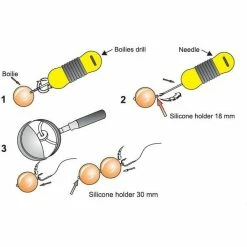 Elementi Za Sisteme ExtraCarp SILICONE BOILIE HOLDER 18mm