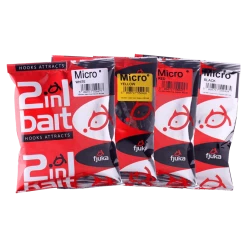 Match Pelete/boile/dumbells Fjuka Bait Hooks & Feeds 2in1 Micro