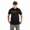 FOX Black Camo Print T Shirt