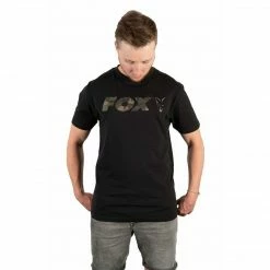 FOX Black Camo Print T Shirt