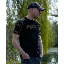 Fox Black / Camo Raglan Tee Odjeća I Obuća