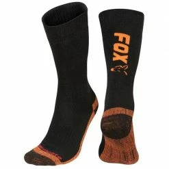 Fox Black / Orange Thermolite Long Sock