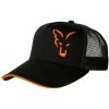 Odjeća I Obuća FOX BLACK & ORANGE TRUCKER CAP