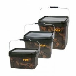 Pomagala Za Hranjenje, Markiranje I Kante Fox Camo Square Bucket 10L - CBT006