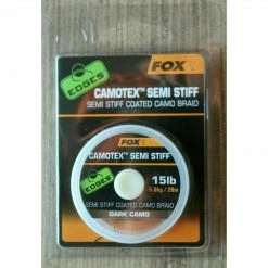 Materijal Za Predveze FOX Camotex Dark Semi Stiff 15lb 20m