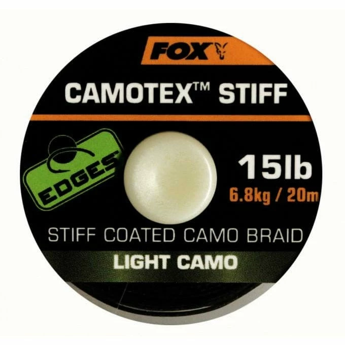 Materijal Za Predveze Fox Camotex Light Stiff 20lb 20m 3 Materijal Za Predveze Fox Camotex Light Stiff 20lb 20m