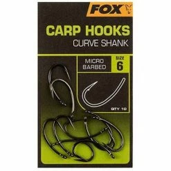 Udice FOX Carp Hooks Curve Shank