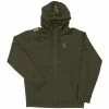 Odjeća I Obuća FOX COLLECTION GREEN & SILVER LIGHTWEIGHT HOODIE
