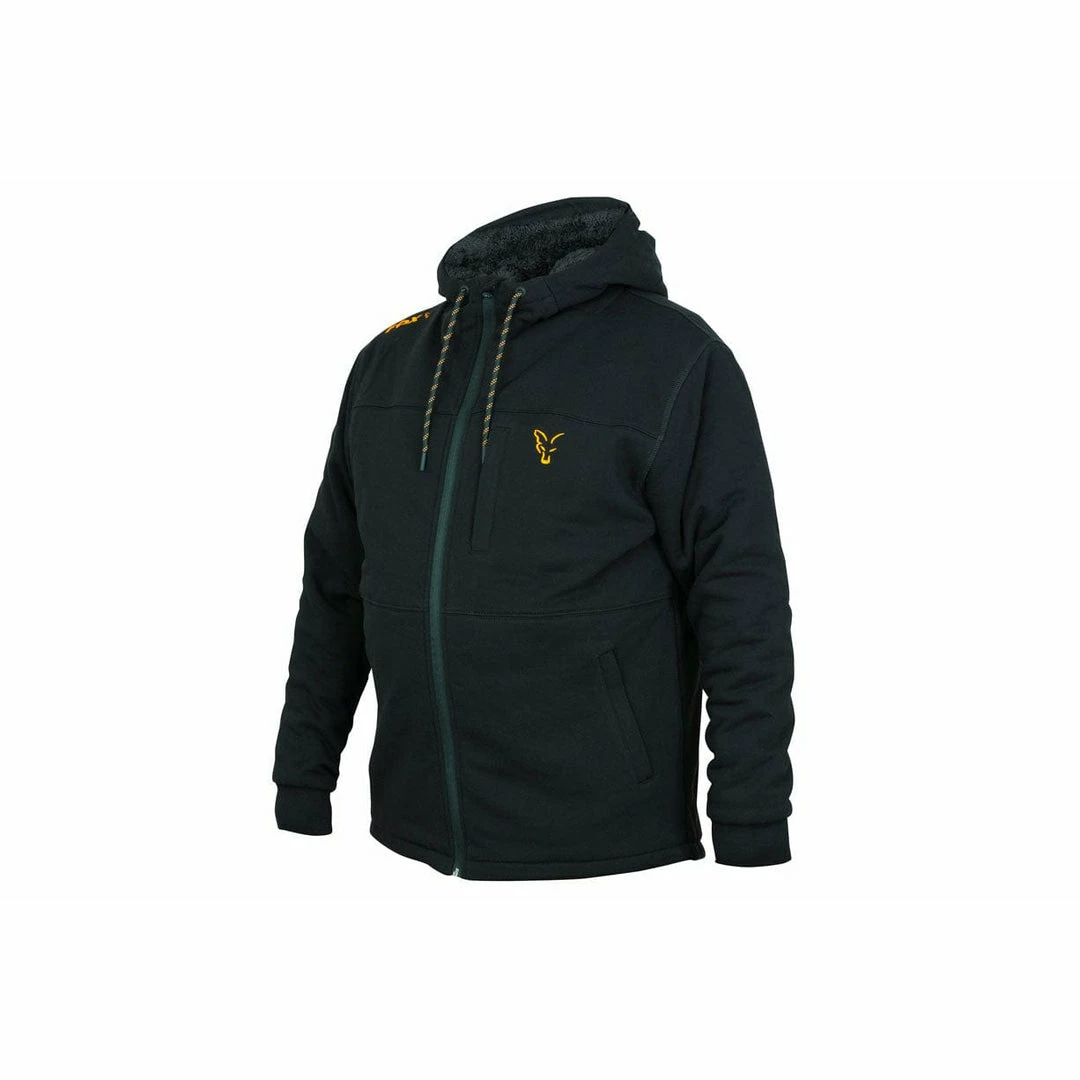 FOX COLLECTION SHERPA HOODY BLACK/ORANGE Odjeća I Obuća 3 FOX COLLECTION SHERPA HOODY BLACK/ORANGE Odjeća I Obuća
