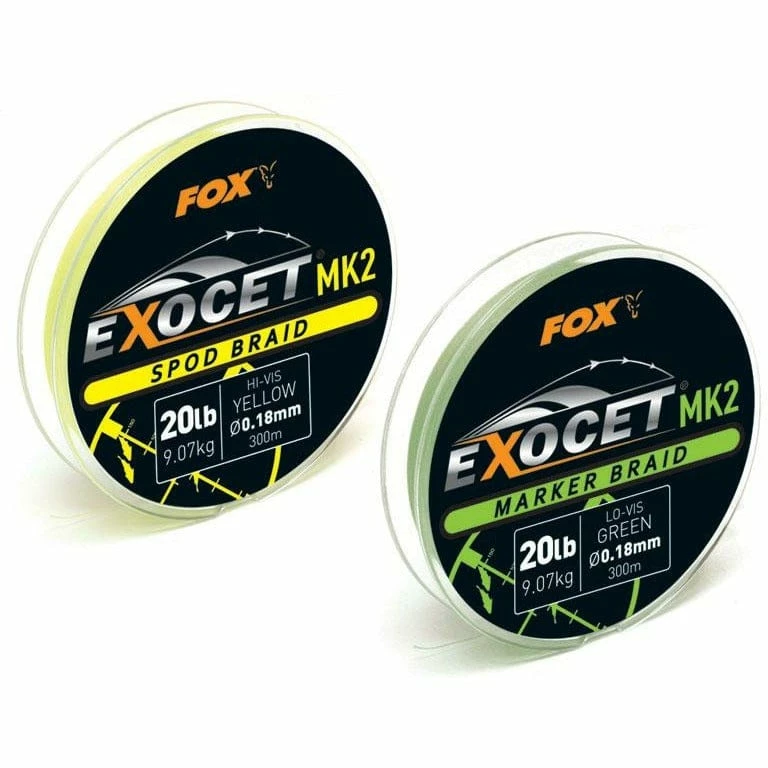 Šaranski Najloni I špage Fox Exotec MK2 Spod & Marker Braid 3 Šaranski Najloni I špage Fox Exotec MK2 Spod & Marker Braid