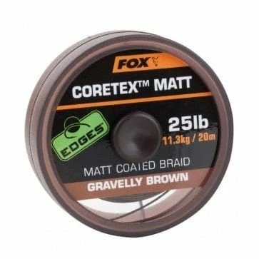 Materijal Za Predveze Fox Matt Coretex Gravelly Brown 20lb 20m 3 Materijal Za Predveze Fox Matt Coretex Gravelly Brown 20lb 20m