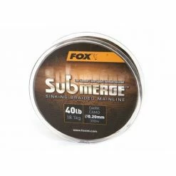 Fox Submerge Sinking Braided Mainline - Dark Camo