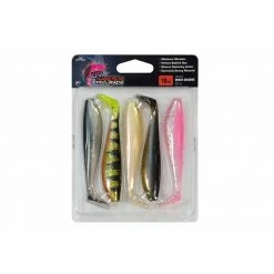 Silikonske Varalice Fox Rage Zander Pro Mixed UV Colour 10cm - 5pcs